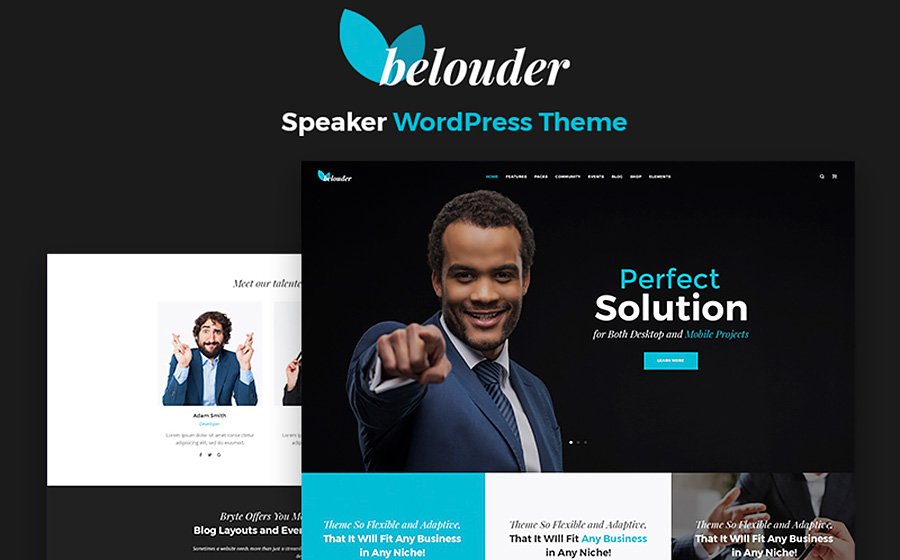 Belouder - Business & Service Responsive WordPress Theme